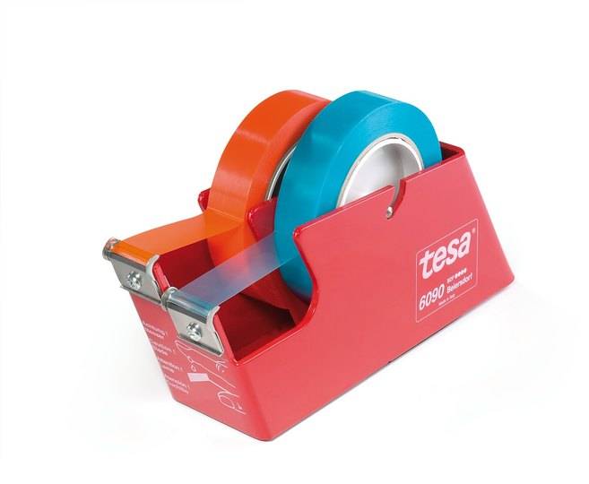 tesa Tischabroller 6090, für bis zu 2 Rollen (25 mm)