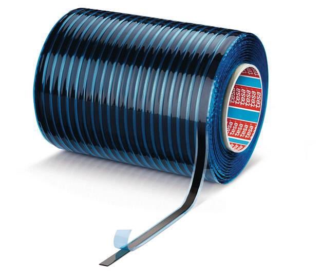 tesa ACXplus 7065 High Adhesion, 25m x 19mm, schwarz, Abd. weiss