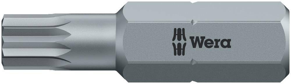 Bit 1/4" DIN3126 C6,3 XZN M10x 25mm zähh. Wera, 5 Stück