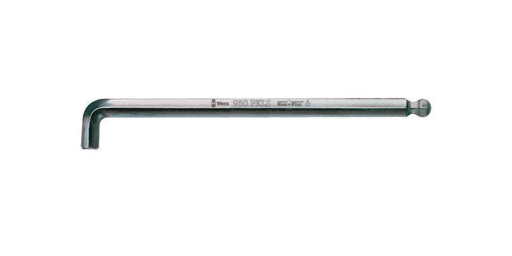 Wera Winkelschlüssel 950 PKLS ISO2936 Innen-6-kant SW3mm L.126mm
