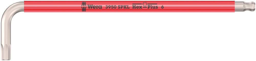 3950 SPKL Multicolour Winkelschlüssel, metrisch, Edelstahl, 6 x 172 mm