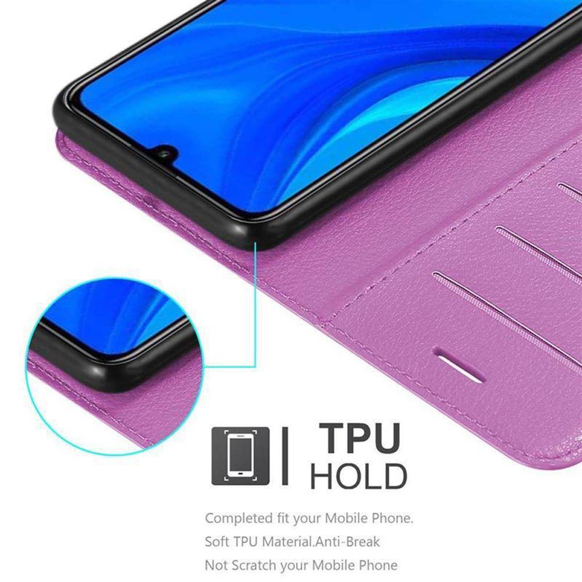 Cadorabo Hülle für Huawei P SMART 2020 Schutz Hülle in Lila Handyhülle Etui Case Cover Magnetverschluss