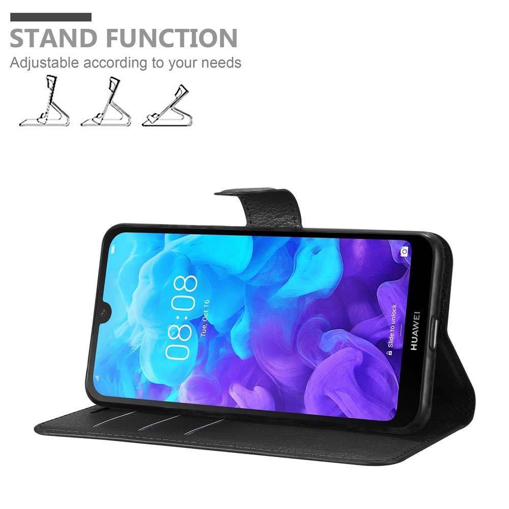 Cadorabo Hülle für Huawei Y5 2019 / Enjoy Play 8 / Honor 8S Schutz Hülle in Schwarz Handyhülle Etui Case Cover