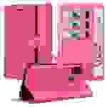 Cadorabo Hülle für Honor 9X LITE Schutz Hülle in Pink Handyhülle Etui Case Cover Magnetverschluss