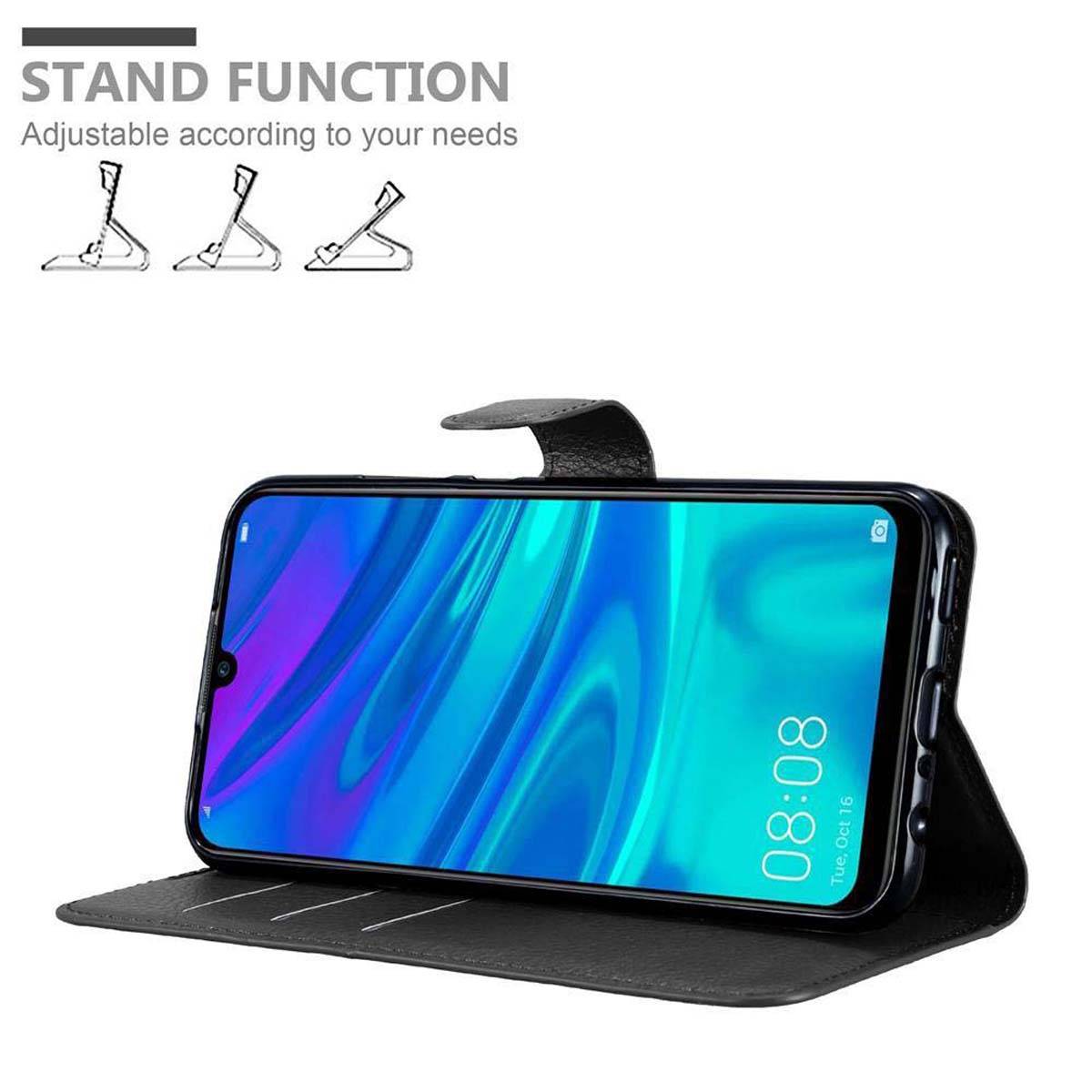 Cadorabo Hülle für Honor 10 LITE / Huawei P SMART 2019 Schutz Hülle in Schwarz Handyhülle Etui Case Cover