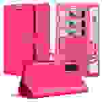 Cadorabo Hülle für Honor 30 Schutz Hülle in Pink Handyhülle Etui Case Cover Magnetverschluss