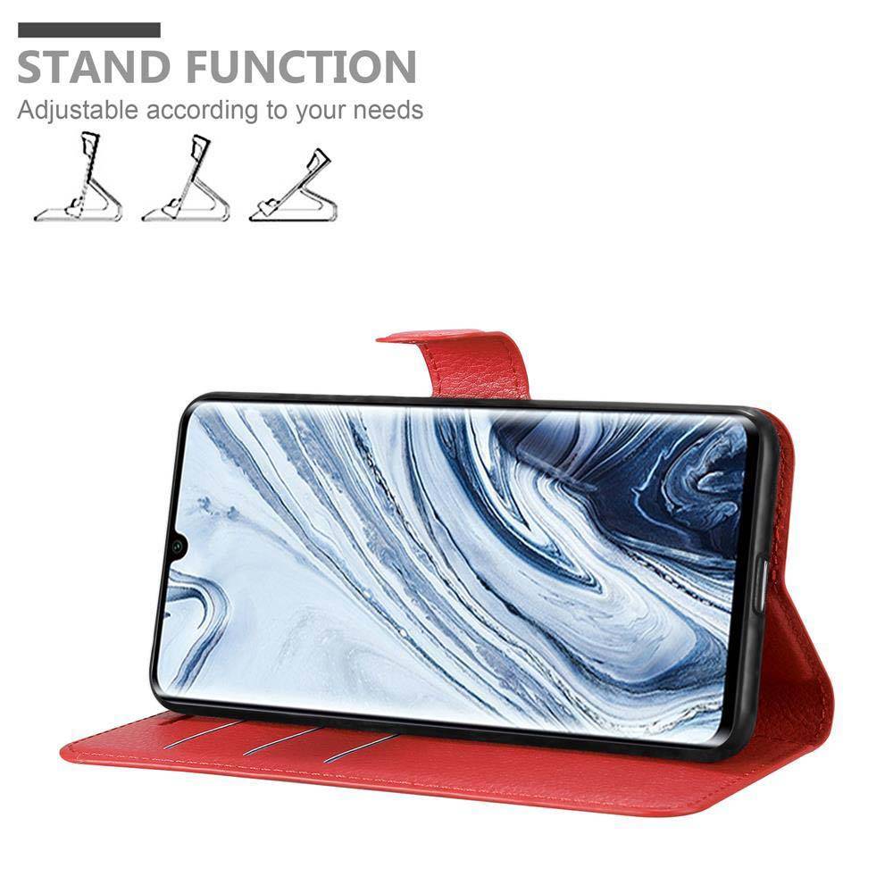 Cadorabo Hülle für Xiaomi RedMi NOTE 10 4G / RedMi NOTE 10S Schutz Hülle in Rot Handyhülle Etui Case Cover