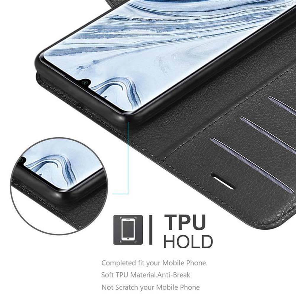 Cadorabo Hülle für Xiaomi RedMi NOTE 10 4G / RedMi NOTE 10S Schutz Hülle in Schwarz Handyhülle Etui Case Cover