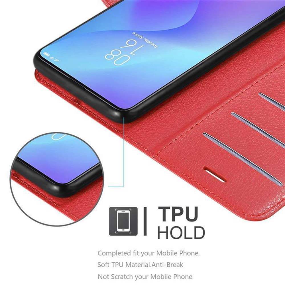 Cadorabo Hülle für Xiaomi Mi 9T / Mi 9T PRO / RedMi K20 / RedMi K20 PRO Schutz Hülle in Rot Handyhülle Etui Case Cover