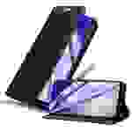 Cadorabo Hülle für Samsung Galaxy M31 Schutz Hülle in Schwarz Handyhülle Etui Case Cover Magnetverschluss