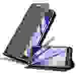 Cadorabo Hülle für Samsung Galaxy NOTE 2 Schutz Hülle in Braun Handyhülle Etui Case Cover Magnetverschluss