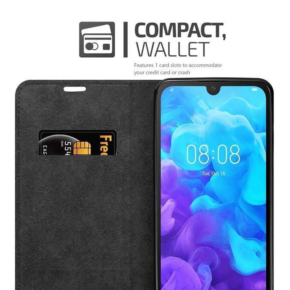Cadorabo Hülle für Huawei Y5 2019 / Enjoy Play 8 / Honor 8S Schutz Hülle in Schwarz Handyhülle Etui Case Cover