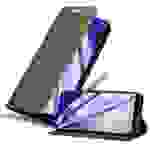Cadorabo Hülle für HTC Desire 19 PLUS Schutz Hülle in Braun Handyhülle Etui Case Cover Magnetverschluss