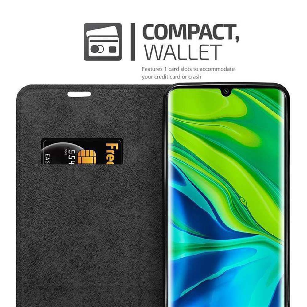 Cadorabo Hülle für Xiaomi RedMi NOTE 10 4G / RedMi NOTE 10S Schutz Hülle in Schwarz Handyhülle Etui Case Cover