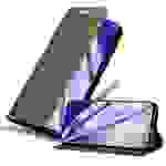 Cadorabo Hülle für OnePlus 8 Schutz Hülle in Braun Handyhülle Etui Case Cover Magnetverschluss
