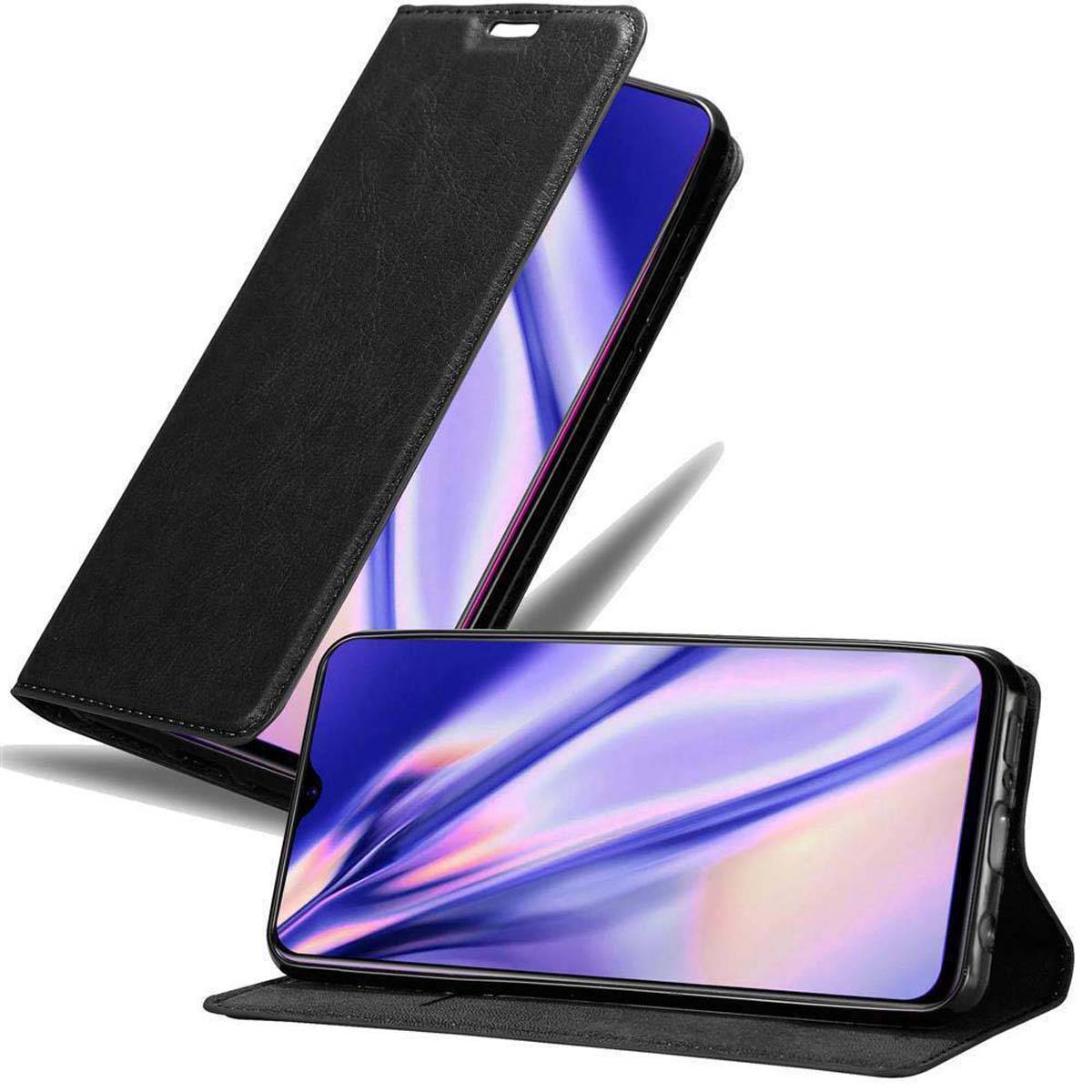 Cadorabo Hülle für Oppo R17 PRO Schutz Hülle in Schwarz Handyhülle Etui Case Cover Magnetverschluss
