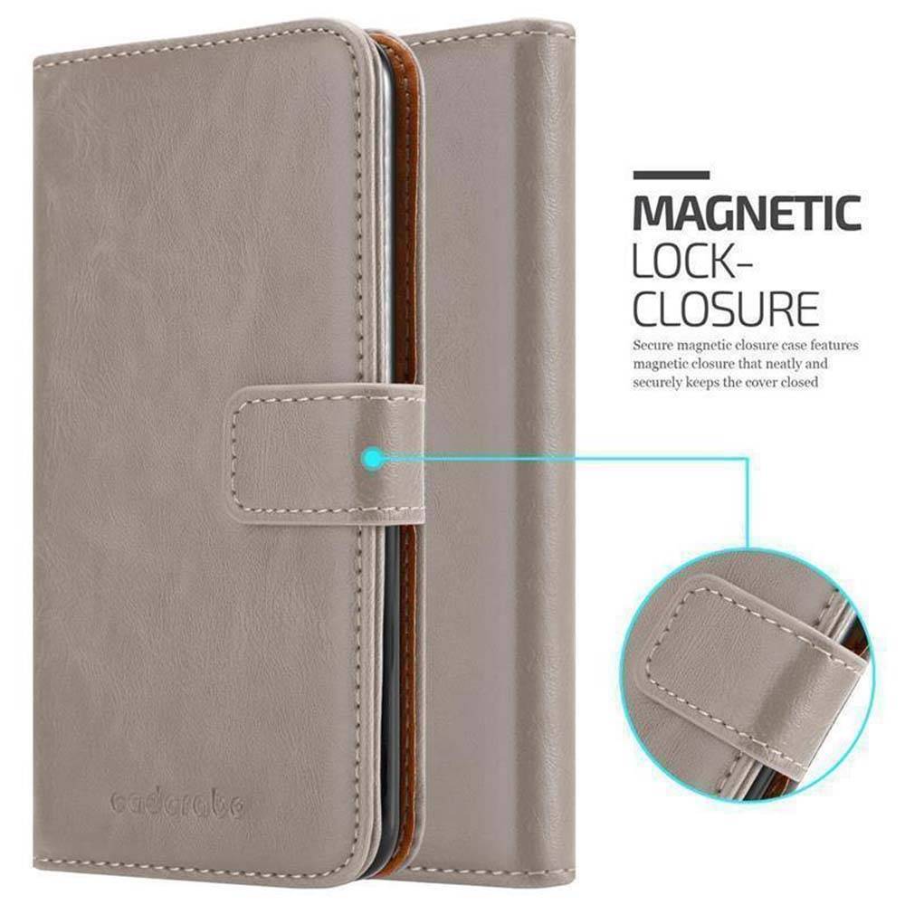 Cadorabo Hülle für Samsung Galaxy A70 / A70s Schutzhülle in Braun Handyhülle Book Tasche Case Etui Luxury