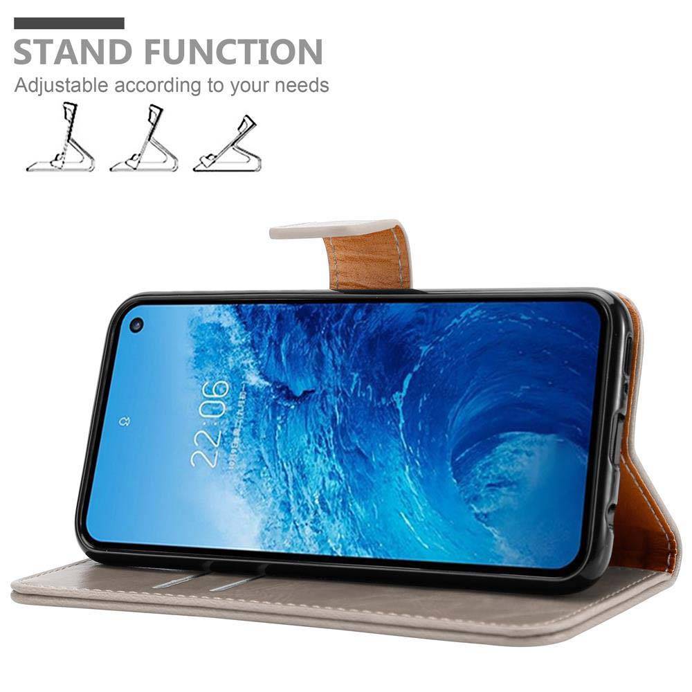 Cadorabo Hülle für Samsung Galaxy S10e Schutzhülle in Braun Handyhülle Book Tasche Case Etui Luxury