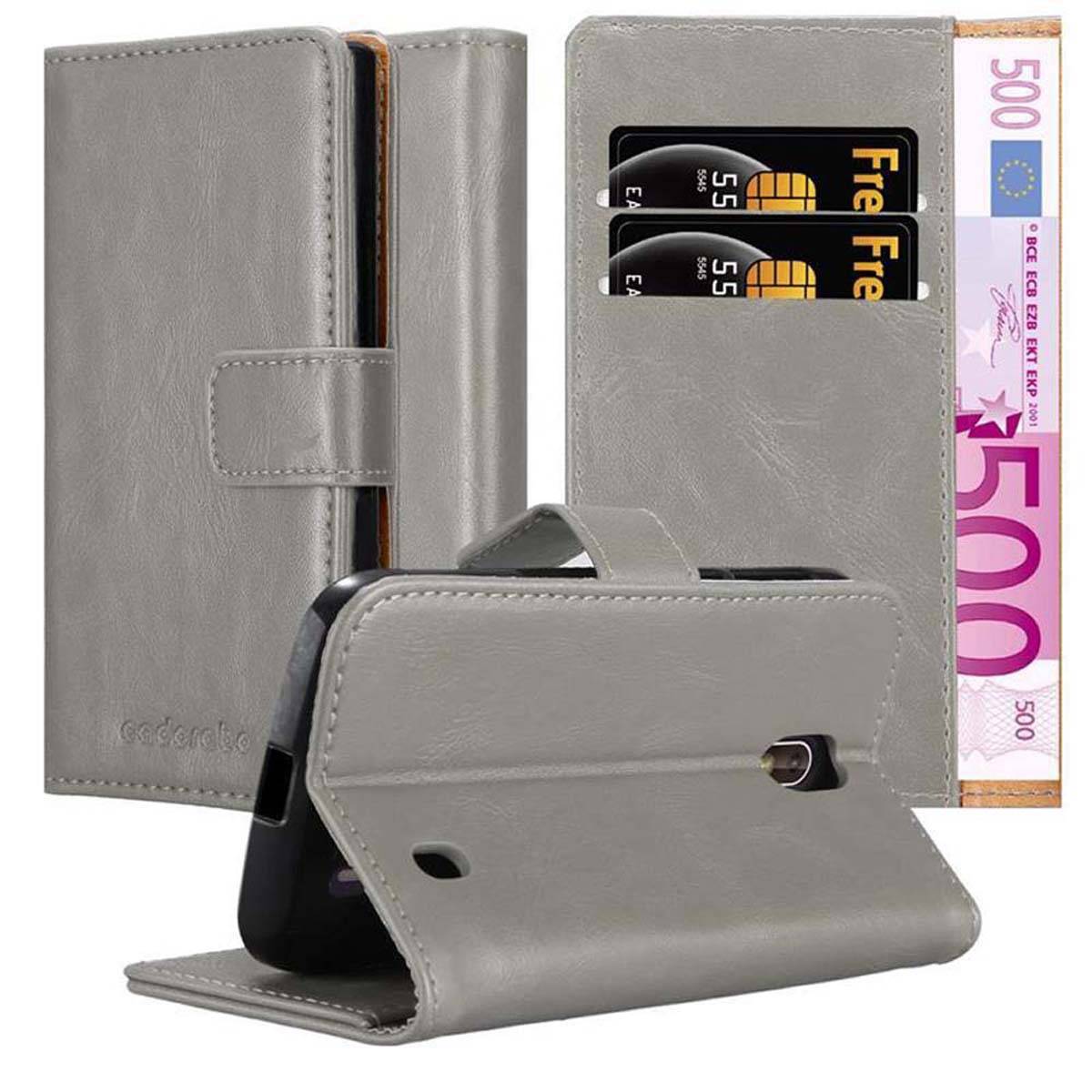 Cadorabo Hülle für Nokia 1 2018 Schutzhülle in Braun Handyhülle Book Tasche Case Etui Luxury