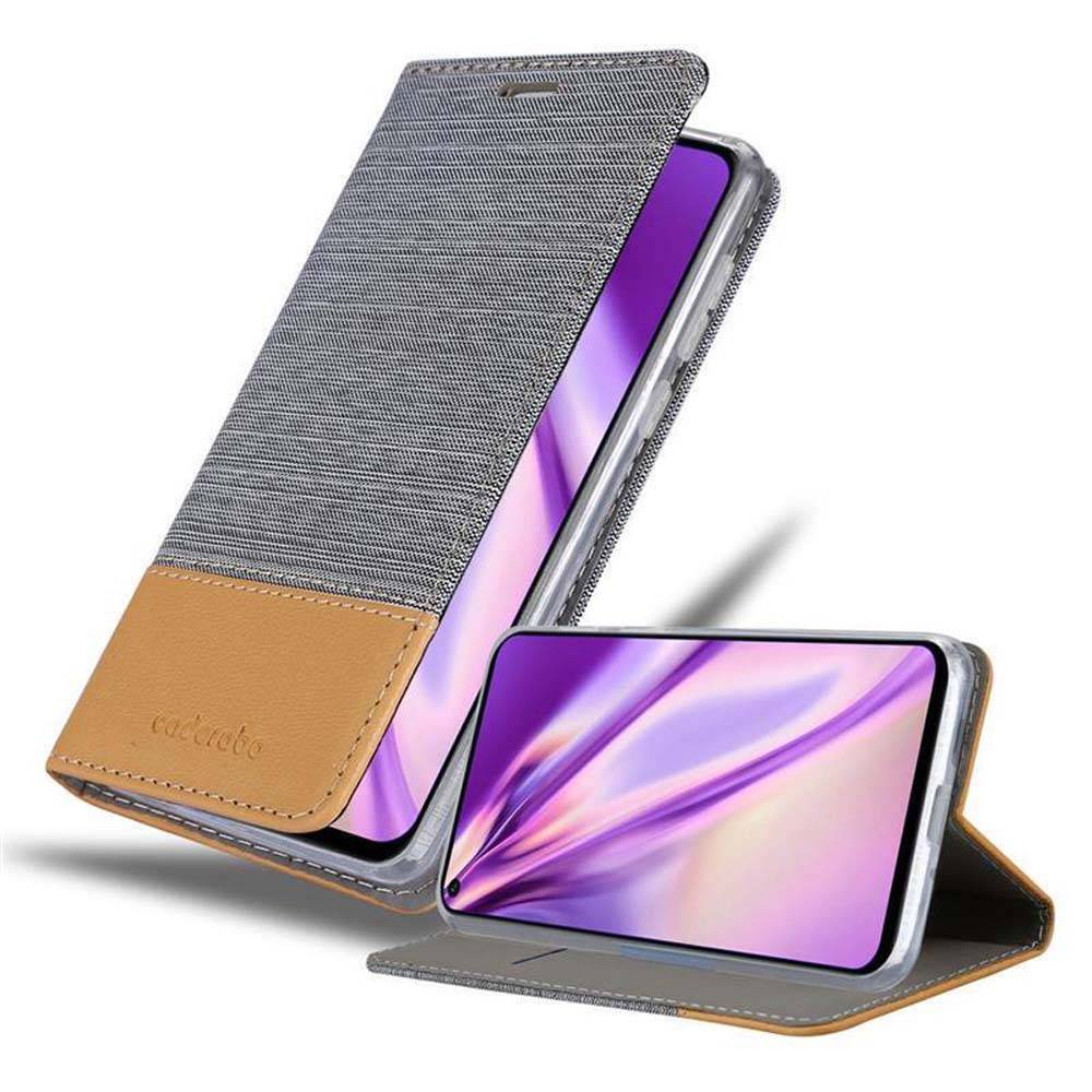 Cadorabo Hülle für Huawei Y5 2019 / Enjoy Play 8 / Honor 8S Schutzhülle in Grau Handy Hülle Etui Book Case Cover