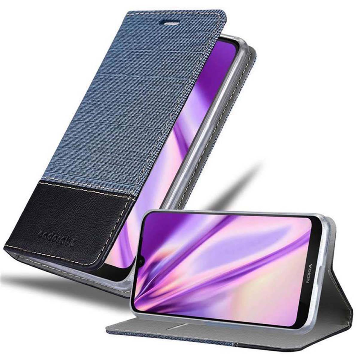 Cadorabo Hülle für Nokia 3.2 Schutzhülle in Blau Handy Hülle Etui Book Case Cover