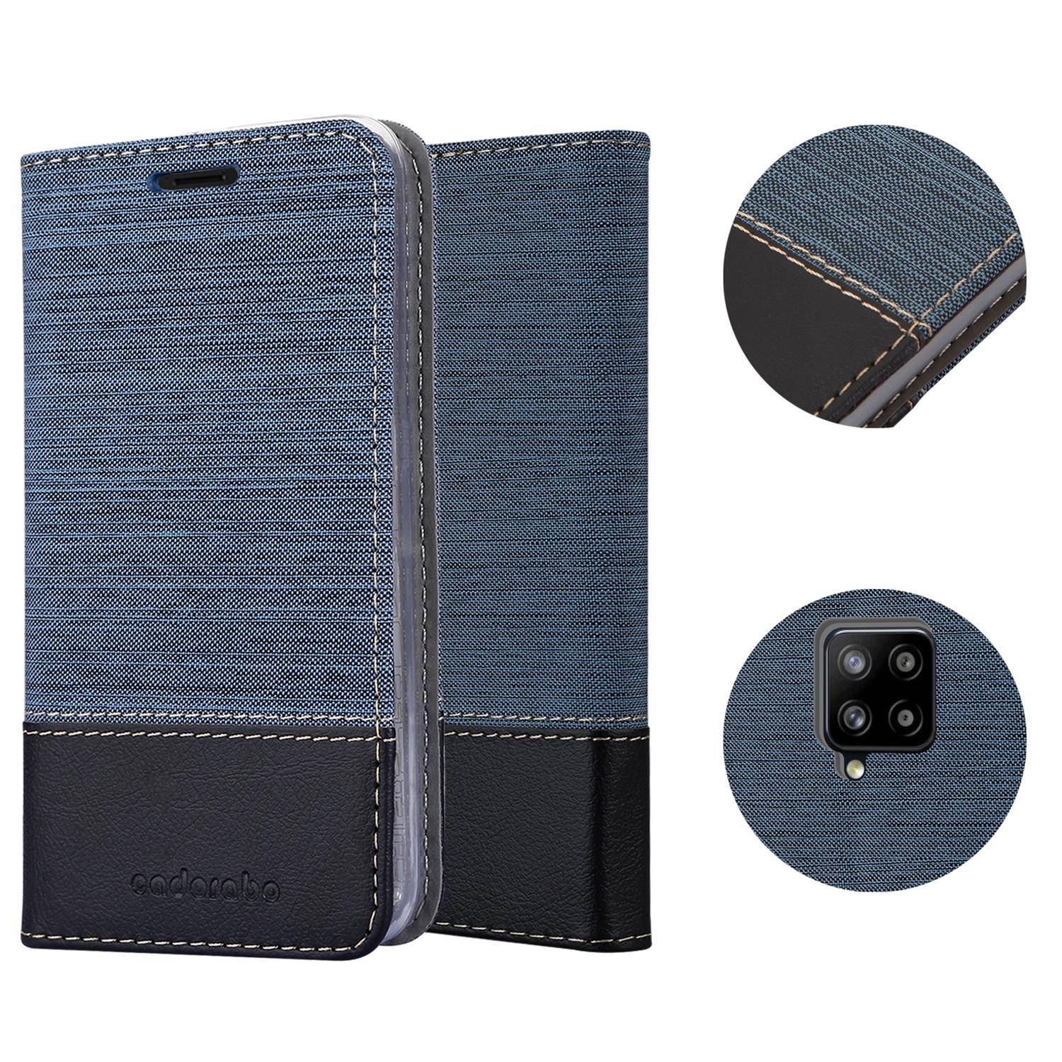 Cadorabo Hülle für Samsung Galaxy A42 4G Schutzhülle in Blau Handy Hülle Etui Book Case Cover