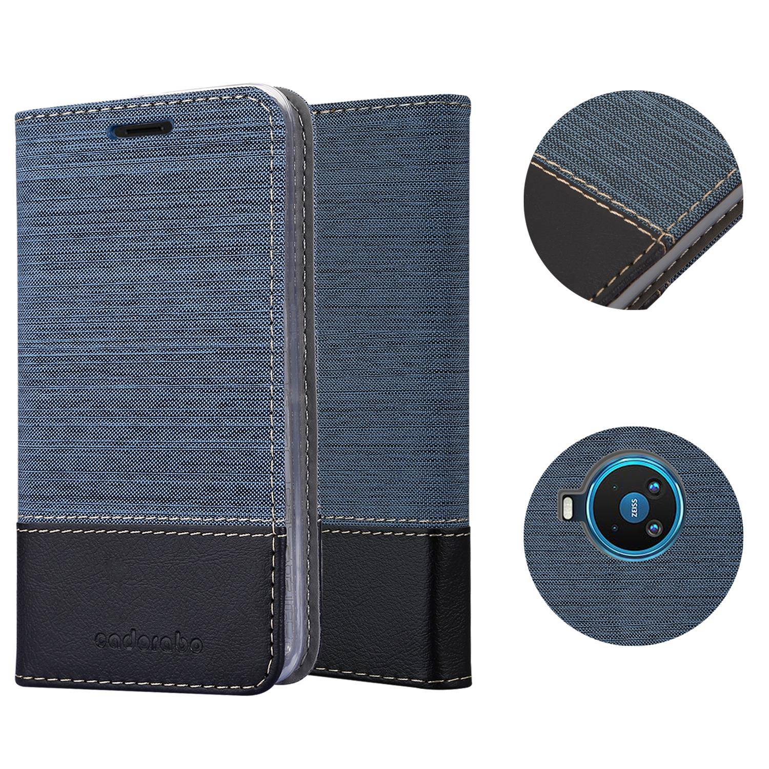 Cadorabo Hülle für Nokia 8.3 Schutzhülle in Blau Handy Hülle Etui Book Case Cover