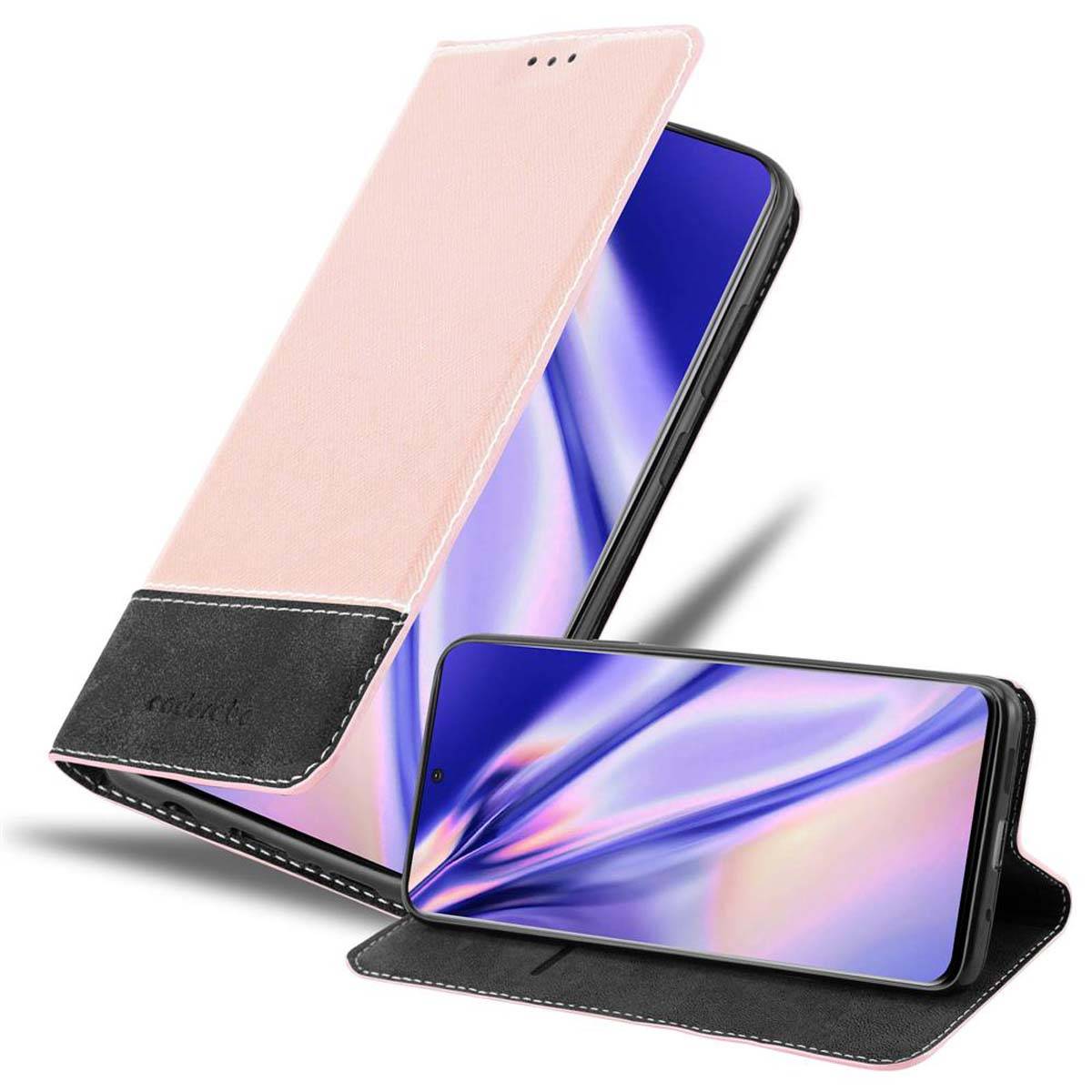 Cadorabo Hülle für Samsung Galaxy S20 ULTRA Schutzhülle in Rosa SHandyhülle Book Case Etui Kunstleder