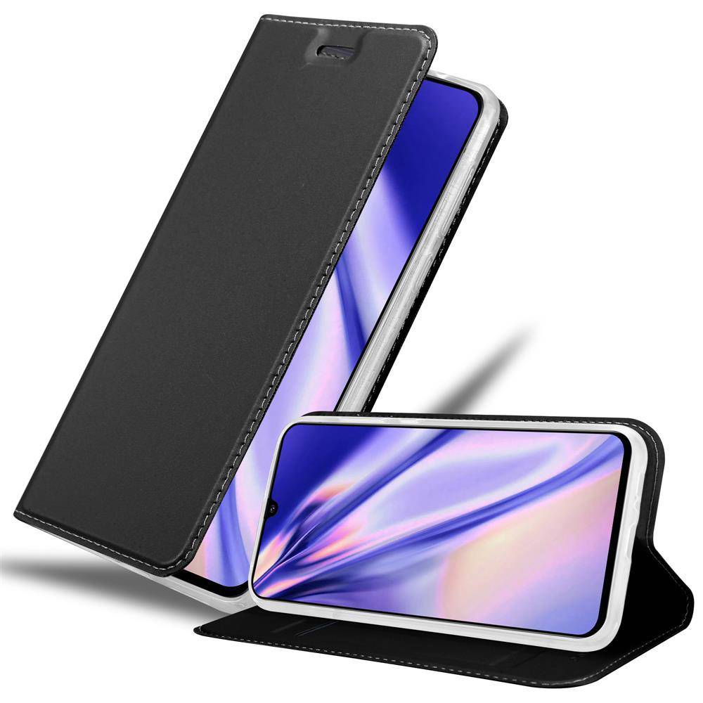 Cadorabo Handyhülle für Samsung Galaxy A90 5G Schutz Hülle in Schwarz Cover Etui Book Case Booklet