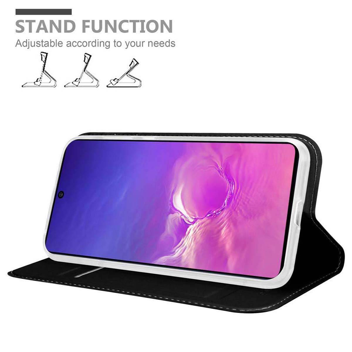 Cadorabo Handyhülle für Samsung Galaxy A91 / S10 LITE / M80s Schutz Hülle in Schwarz Cover Etui Book Case Booklet