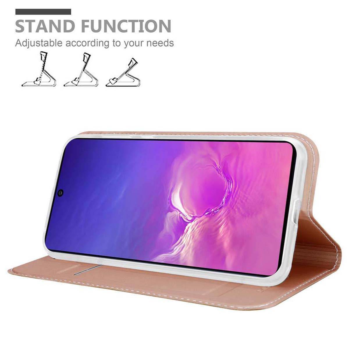 Cadorabo Handyhülle für Samsung Galaxy A91 / S10 LITE / M80s Schutz Hülle in Rosa Cover Etui Book Case Booklet