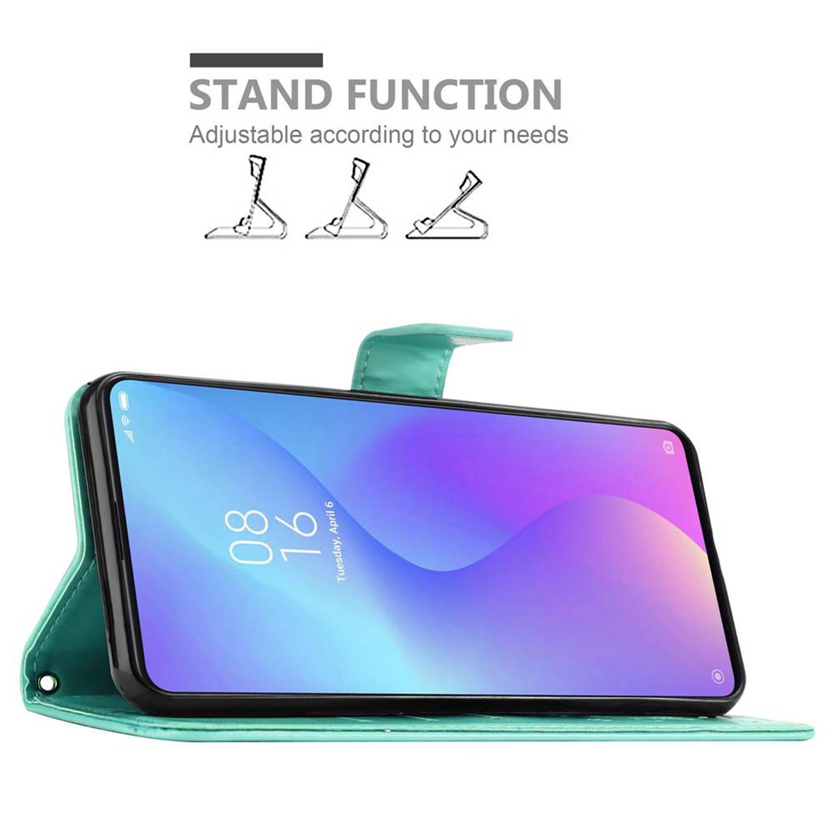 Cadorabo Hülle für Xiaomi Mi 9T / Mi 9T PRO / RedMi K20 / RedMi K20 PRO Schutz Hülle in Türkis Schutzhülle Handy Hülle