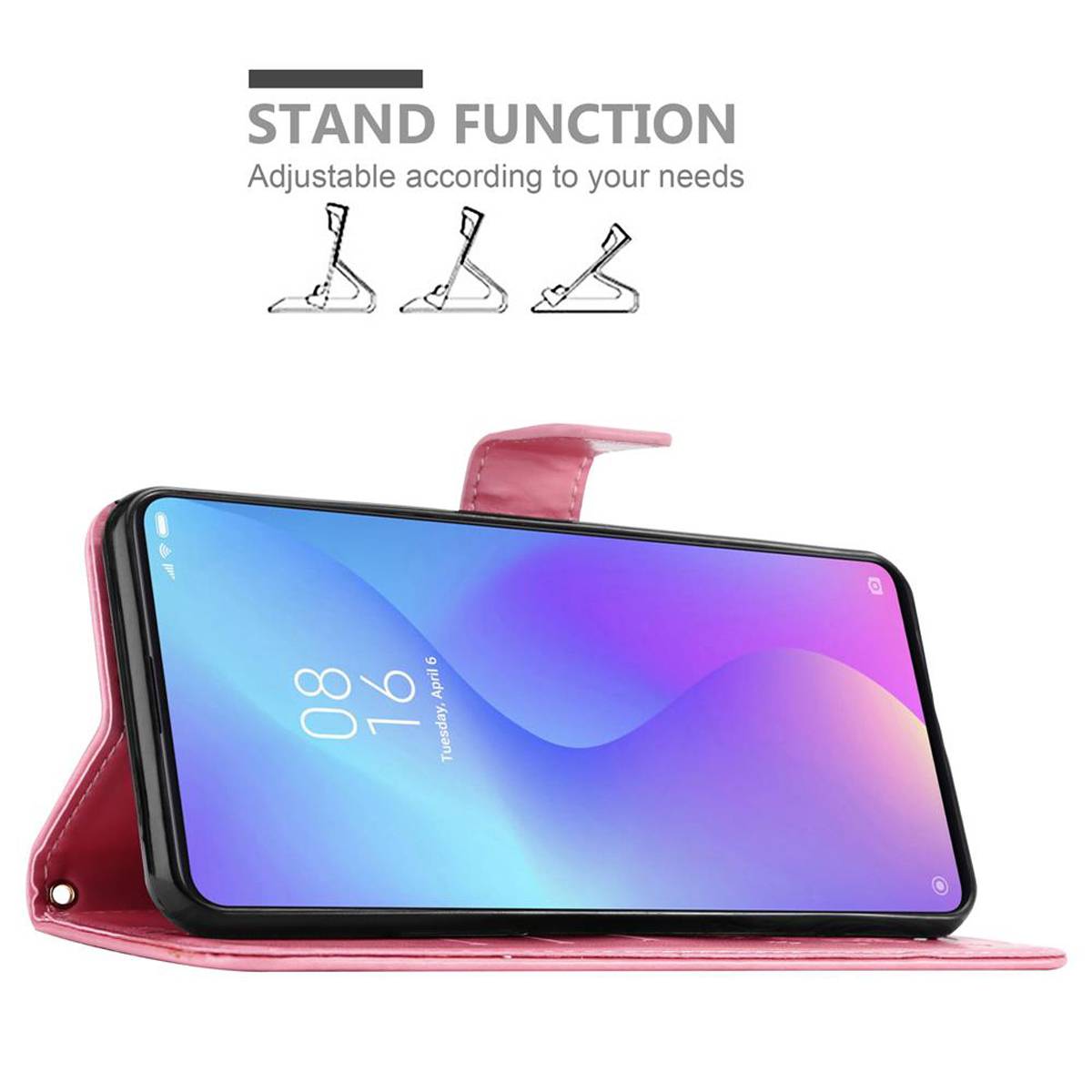Cadorabo Hülle für Xiaomi Mi 9T / Mi 9T PRO / RedMi K20 / RedMi K20 PRO Schutz Hülle in Rosa Schutzhülle Handy Hülle