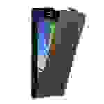 Cadorabo Hülle für Samsung Galaxy A8 2015 Schutz Hülle in Braun Flip Etui Handyhülle Case Cover