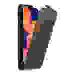 Cadorabo Hülle für Samsung Galaxy A10 / M10 Schutz Hülle in Braun Flip Etui Handyhülle Case Cover