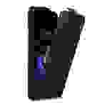 Cadorabo Hülle für LG X POWER 3 Schutz Hülle in Schwarz Flip Etui Handyhülle Case Cover