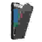 Cadorabo Hülle für Motorola MOTO G5S PLUS Schutz Hülle in Braun Flip Etui Handyhülle Case Cover