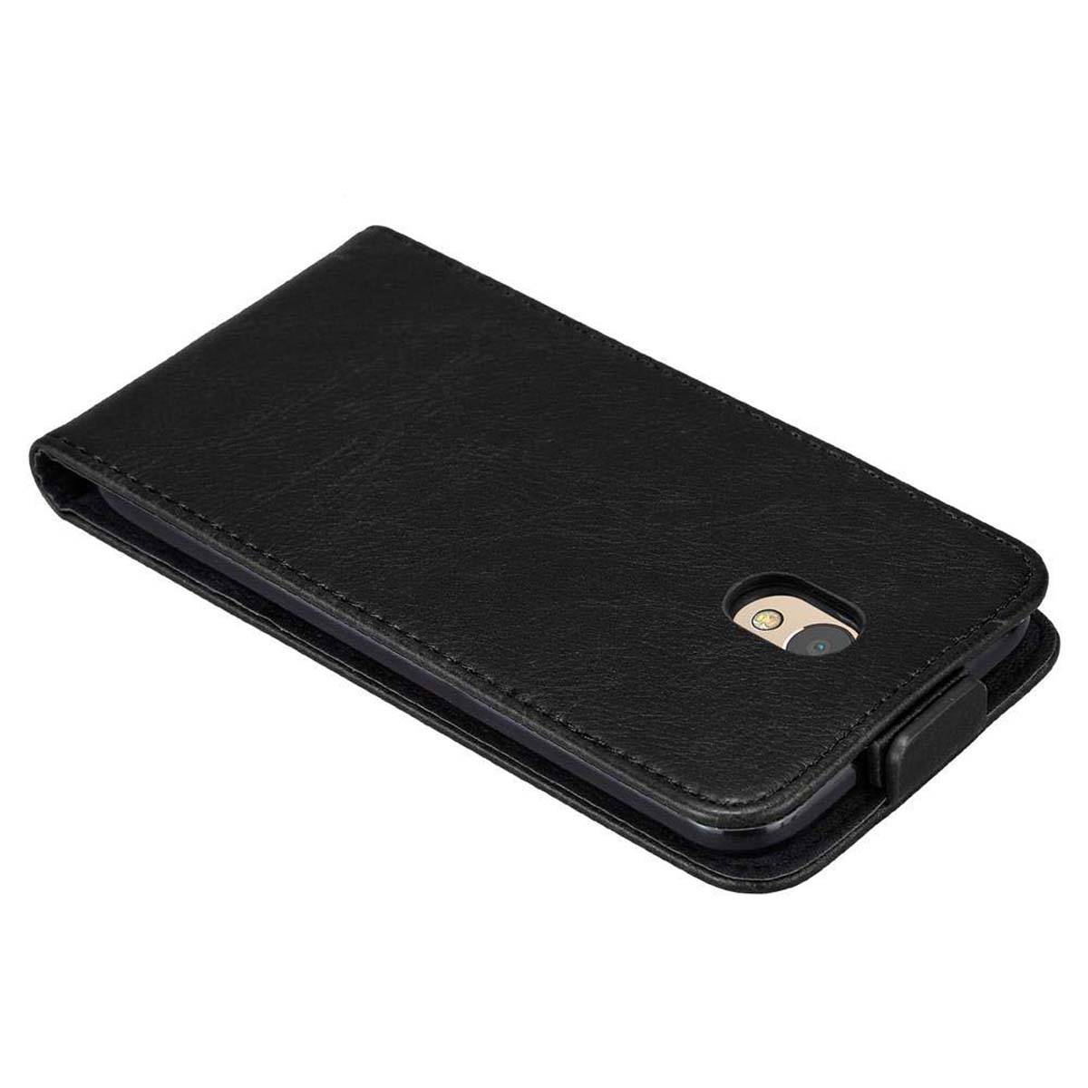 Cadorabo Hülle für Lenovo P2 Schutz Hülle in Schwarz Flip Etui Handyhülle Case Cover