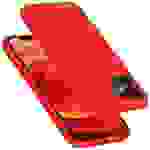 Cadorabo Schutzhülle für Apple iPhone 12 MINI Hülle in Rot Handyhülle Case Cover TPU Etui