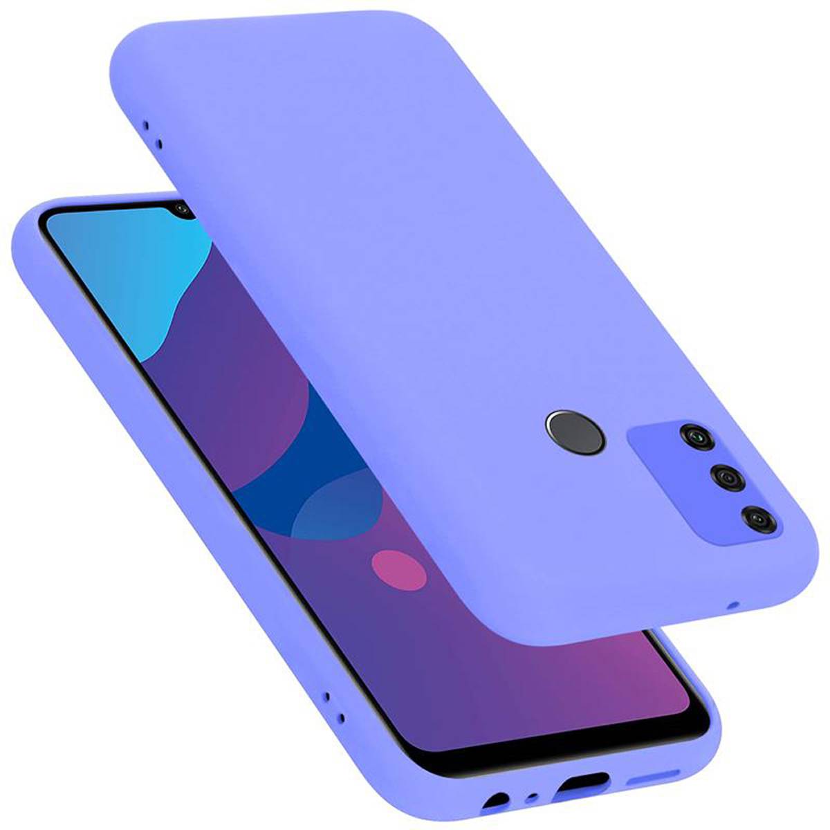 Cadorabo Schutzhülle für Honor 9A Hülle in Lila Handyhülle Case Cover TPU Etui