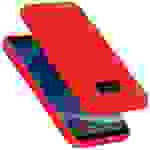 Cadorabo Schutzhülle für Samsung Galaxy S8 Hülle in Rot Handyhülle Case Cover TPU Etui