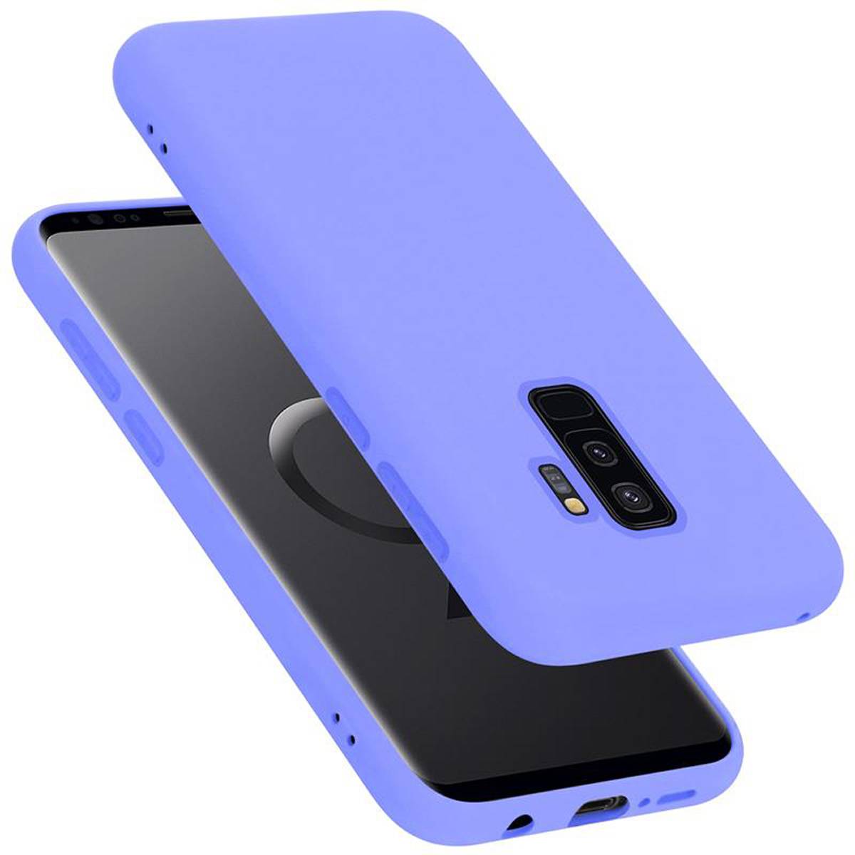 Cadorabo Schutzhülle für Samsung Galaxy S9 PLUS Hülle in Lila Handyhülle Case Cover TPU Etui
