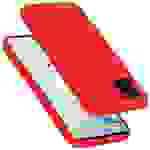 Cadorabo Schutzhülle für Samsung Galaxy A81 / NOTE 10 LITE / M60s Hülle in Rot Handyhülle Case Cover TPU Etui