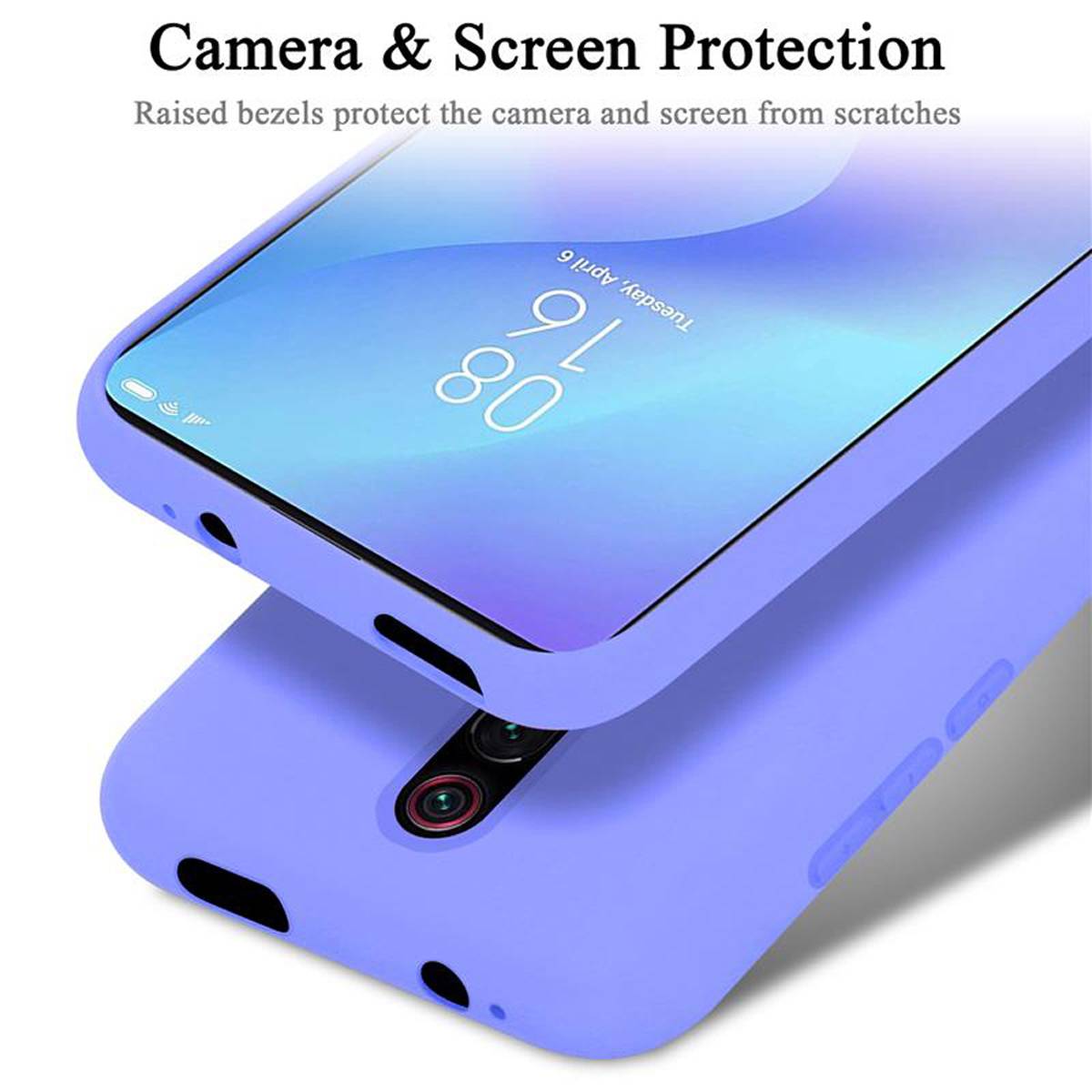 Cadorabo Schutzhülle für Xiaomi Mi 9T / Mi 9T PRO / RedMi K20 / RedMi K20 PRO Hülle in Lila Handyhülle Case Cover TPU