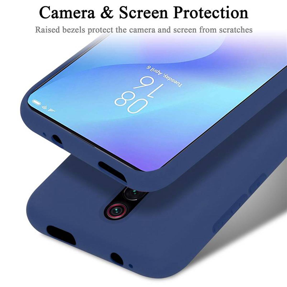 Cadorabo Schutzhülle für Xiaomi Mi 9T / Mi 9T PRO / RedMi K20 / RedMi K20 PRO Hülle in Blau Handyhülle Case Cover TPU