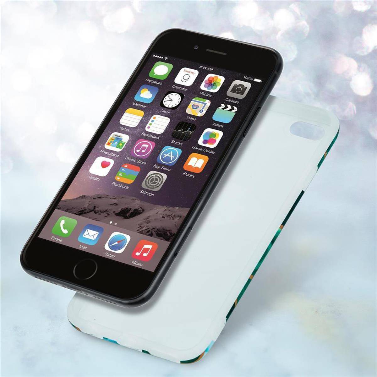 Cadorabo Schutzhülle für Apple iPhone 6 PLUS / 6S PLUS Hülle in Grün TPU Handyhülle Etui Case Cover