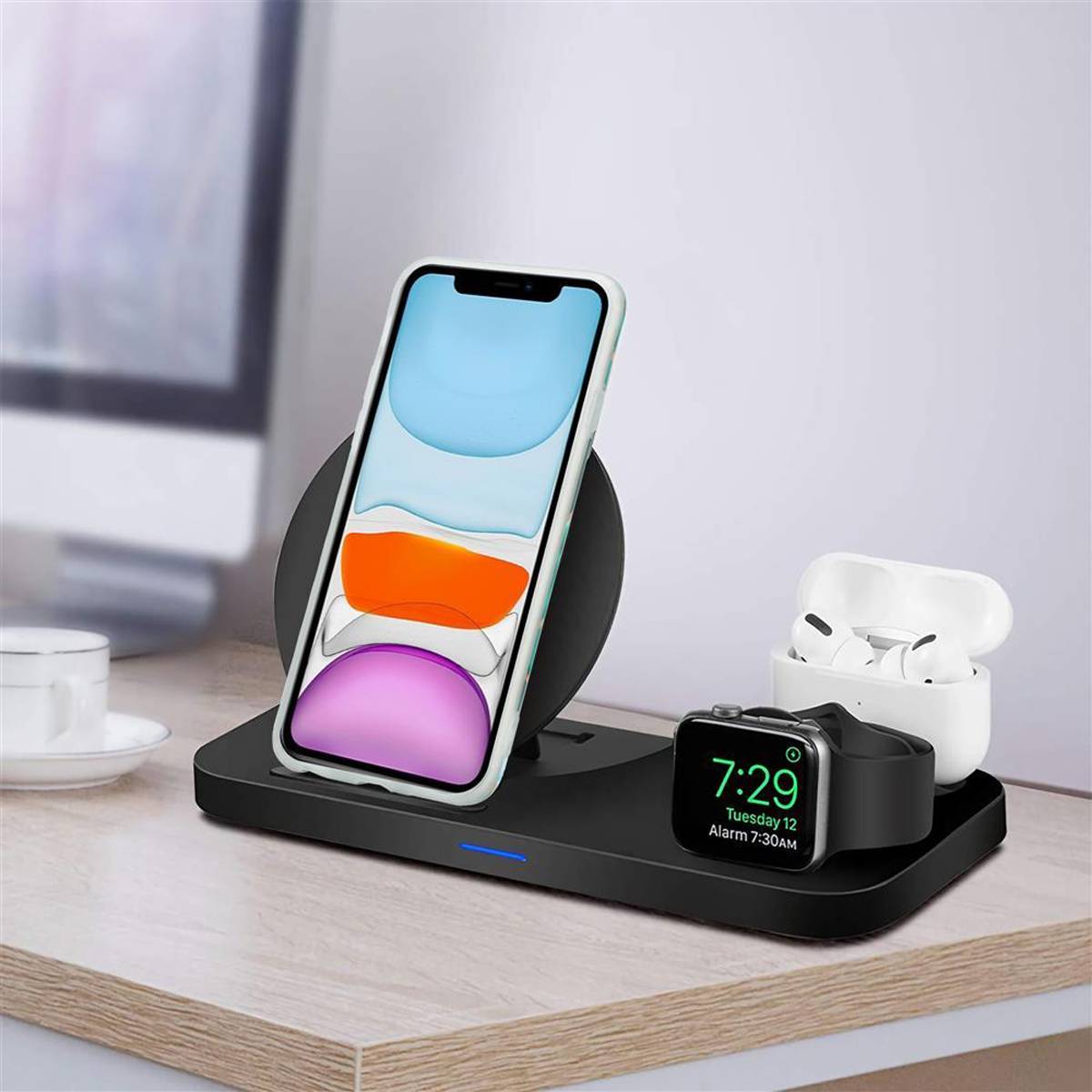 Cadorabo Schutzhülle für Apple iPhone 11 Hülle in Grün TPU Handyhülle Etui Case Cover