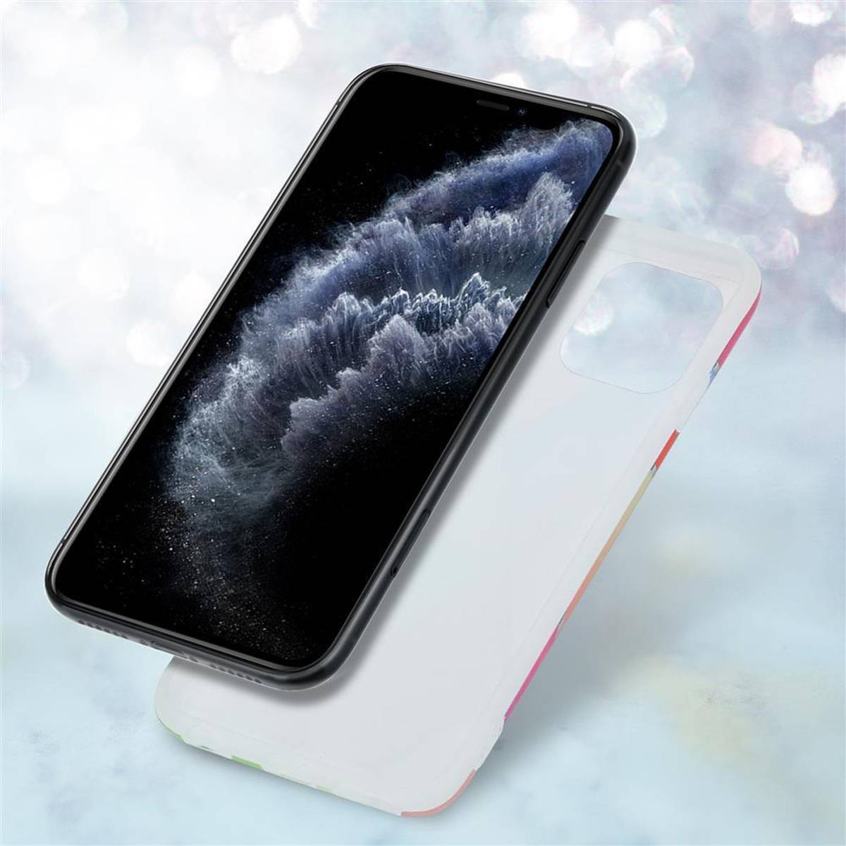 Cadorabo Schutzhülle für Apple iPhone 11 PRO Hülle in Rosa TPU Handyhülle Etui Case Cover