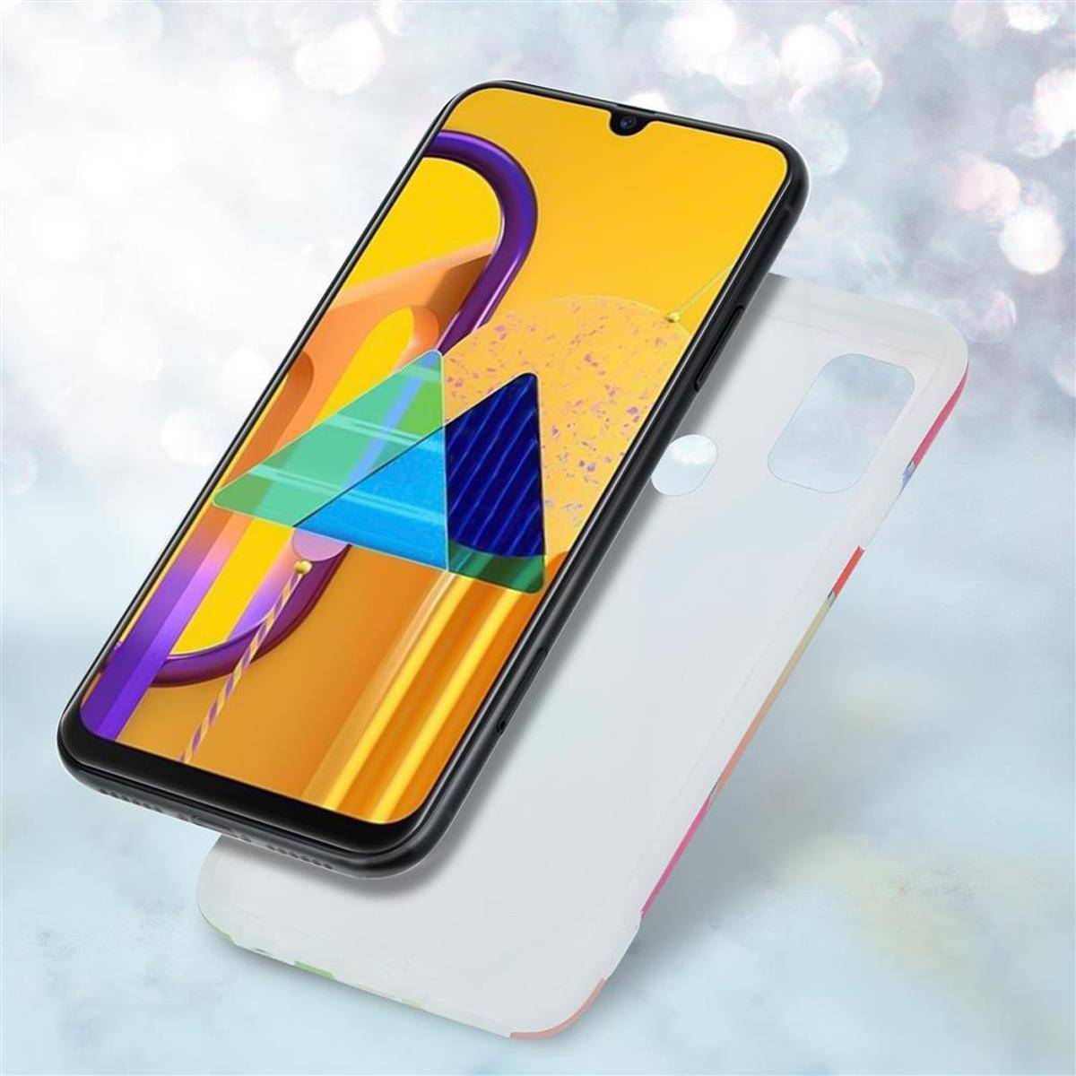 Cadorabo Schutzhülle für Huawei P20 LITE 2018 / NOVA 3E Hülle in Rosa TPU Handyhülle Etui Case Cover