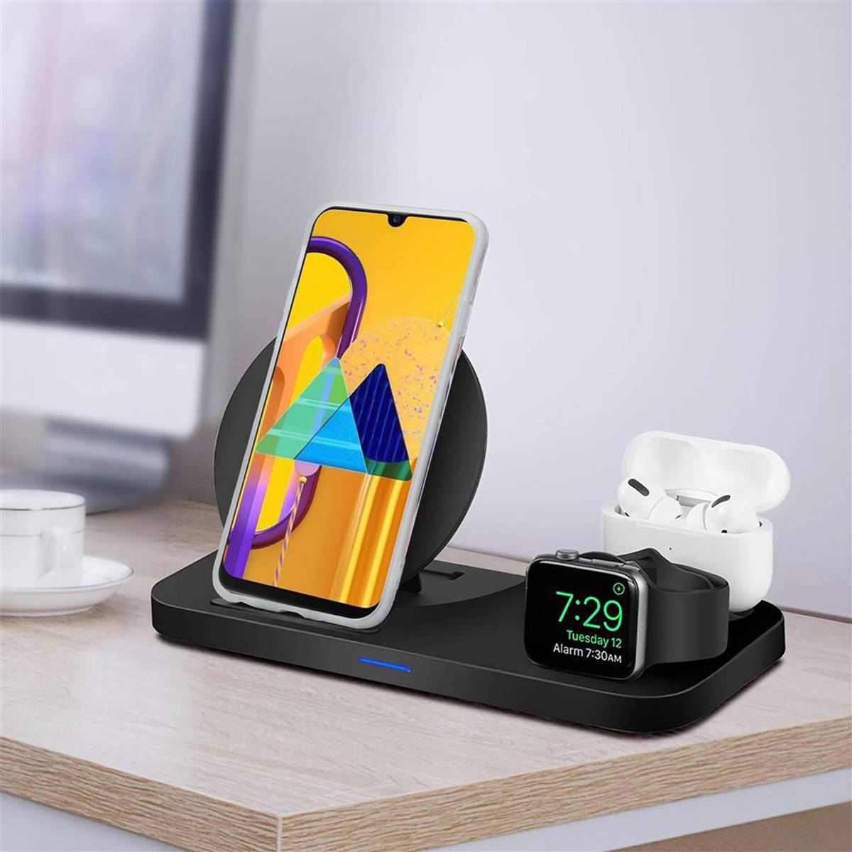 Cadorabo Schutzhülle für Huawei P20 LITE 2018 / NOVA 3E Hülle in Lila TPU Handyhülle Etui Case Cover